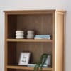 Mallory Oak Wooden Tall Bookcase