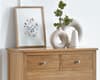 Mallory Oak Wooden 4+2 Drawer Chest