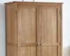 Mallory Oak Wooden Combination Wardrobe