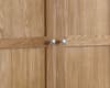 Mallory Oak Wooden Combination Wardrobe