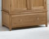 Mallory Oak Wooden Combination Wardrobe