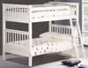 Malvern White Wooden Quadruple Sleeper Bunk Bed