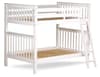 Malvern White Wooden Quadruple Sleeper Bunk Bed