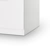 Manhattan Gloss White 5 Drawer Narrow Chest