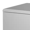 Manhattan Grey 2 Drawer Bedside Table