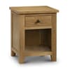 Marlborough Oak 1 Drawer Bedside Table