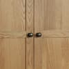 Marlborough Oak 2 Door Wardrobe