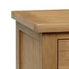 Marlborough Oak 3 Drawer Bedside Table