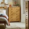 Marlborough Oak 4 + 2 Drawer Chest