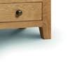 Marlborough Oak Twin Pedestal Dressing Table