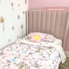 Marlow Pink Velvet Kids Bed - 3FT Single