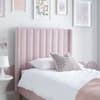 Marlow Pink Velvet Kids Bed - 3FT Single