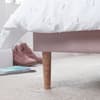 Marlow Pink Velvet Kids Bed - 3FT Single
