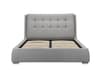 Mayfair Grey Fabric 4 Drawer Storage Bed Frame - 6ft Super King Size