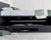 Medburn Slate Grey Fabric Ottoman Electric Media TV Bed