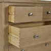 Memphis Limed Oak 3+2 Drawer Chest of Drawers