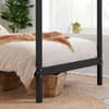 Mercia Black Wooden Poster Bed Frame