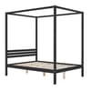 Mercia Black Wooden Poster Bed Frame