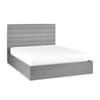 Merida Grey Fabric Ottoman Storage Bed