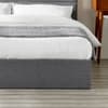Merida Grey Fabric Ottoman Storage Bed