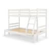 Merlin Surf White Wooden Triple Sleeper Bunk Bed
