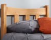 Miami Antique Solid Pine Wooden Bed Frame - 4ft6 Double