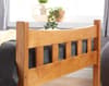 Miami Antique Solid Pine Wooden Bed Frame - 4ft Small Double