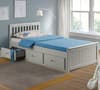 Mission Grey Wooden Storage Bed