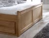 Mission Waxed Pine Wooden Storage Bed