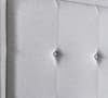 Monaco Light Grey Fabric Electric Media TV Bed