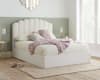 Monaco White Ottoman Bed with SleepSoul Bliss Mattress Included