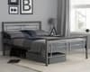 Montana Chrome and Nickel Metal Bed