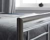 Montana Chrome and Nickel Metal Bed