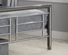 Montana Chrome and Nickel Metal Bed Frame - 4ft6 Double