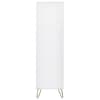 Murano White 2 Door Combination Wardrobe