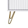 Murano White 3 Drawer Chest
