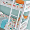 Mya White Wooden Bunk Bed