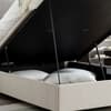 Newton Stone Grey Fabric Ottoman Bed
