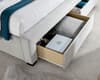 Newton Grey Velvet 4 Drawer Storage Bed