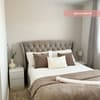Newton Warm Stone Velvet 4 Drawer Storage Bed