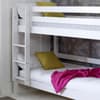 Nordic White Wooden Bunk Bed