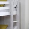 Nordic White Wooden Bunk Bed