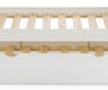 Nova White Trundle Guest Bed or Underbed Storage Drawer Frame - 3ft Single