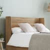 Olden Oak Winged Wooden Ottoman Storage Bed - 5ft King Size