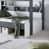 Oliver Grey and White Wooden Storage Triple Sleeper Bunk Bed