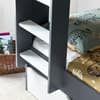 Oliver Grey & White Wooden Bunk Bed and Underbed Drawer