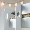 Oliver White Wooden Storage Bunk Bed