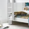 Oliver White Wooden Storage Bunk Bed