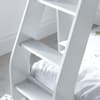 Oliver White Wooden Storage Triple Sleeper Bunk Bed