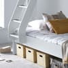 Oliver White Wooden Storage Triple Sleeper Bunk Bed